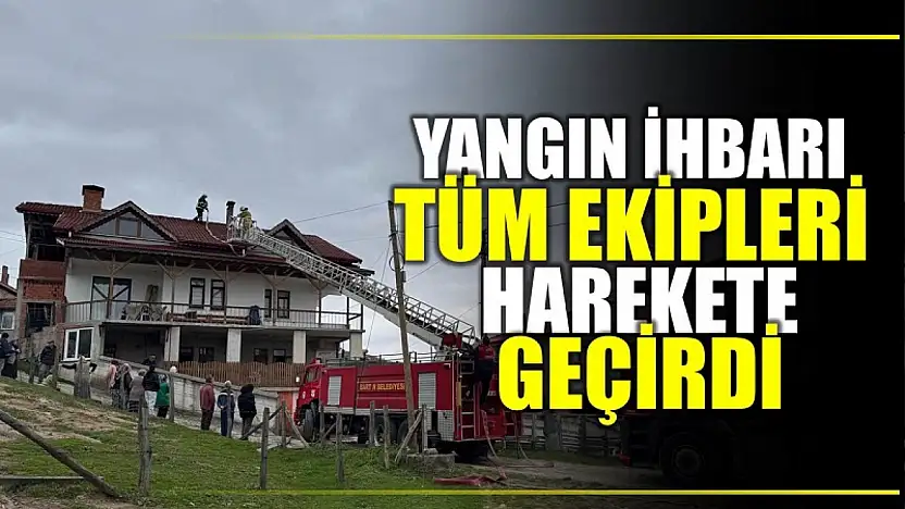 Alevlere hızlı müdahale