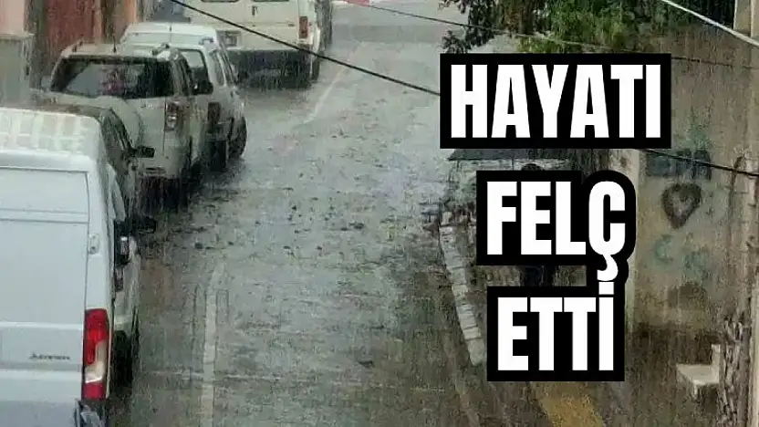 Bartın'da beklenen yağış başladı
