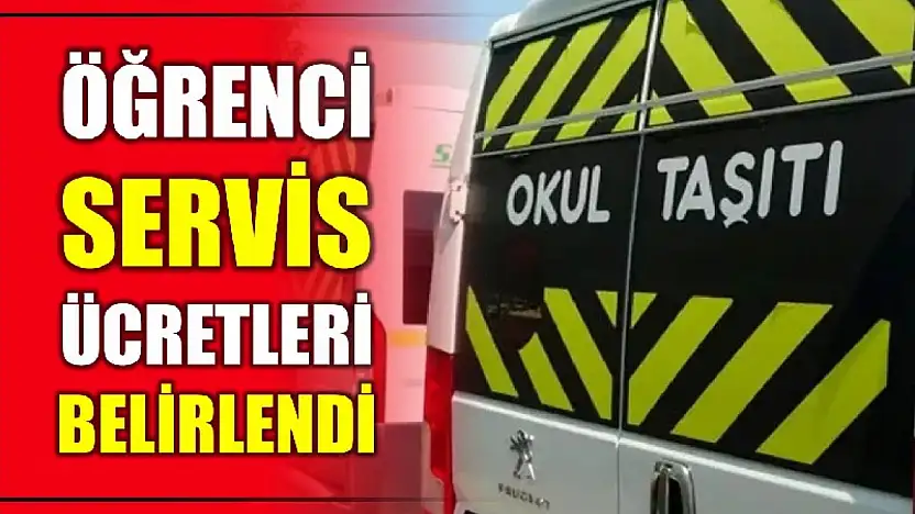 Bartın'da öğrenci servis ücretleri belirlendi