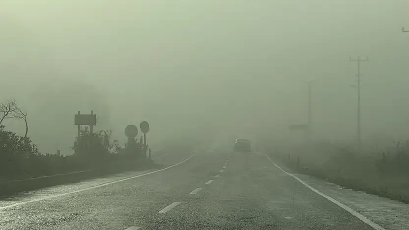 Bartın'da sis etkili oldu