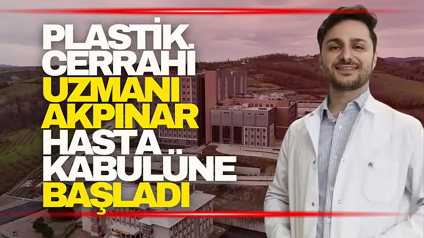 Bartın Devlet Hastanesi'ne Yeni Uzman