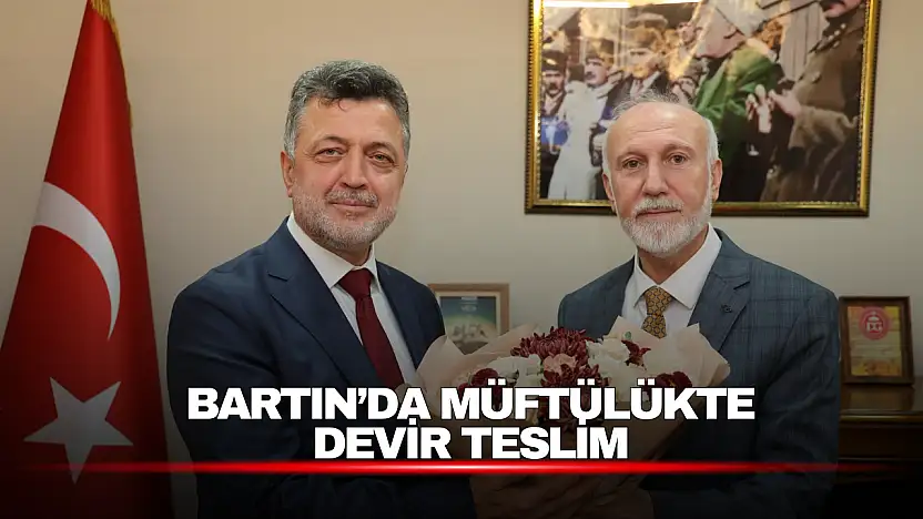 Bartın'ın Yeni İl Müftüsü Mehmet Çelebi Görevine Başladı