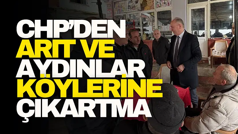 CHP'den Arıt ve Aydınlar Köylerine Çıkartma