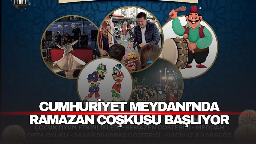 Cumhuriyet Meydanı'nda Ramazan Coşkusu Başlıyor