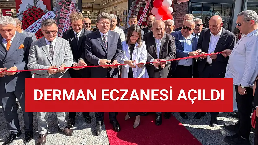Derman Eczanesi Devlet Hastanesi Karşısında Açıldı