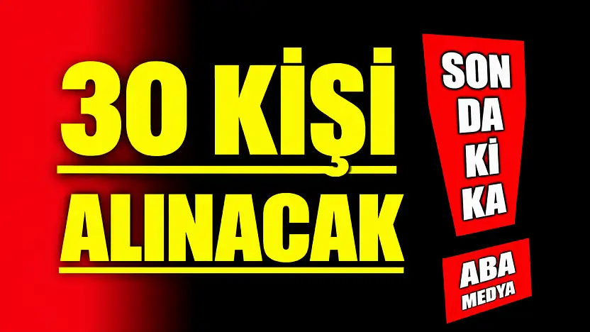 Duyuru yayımlandı