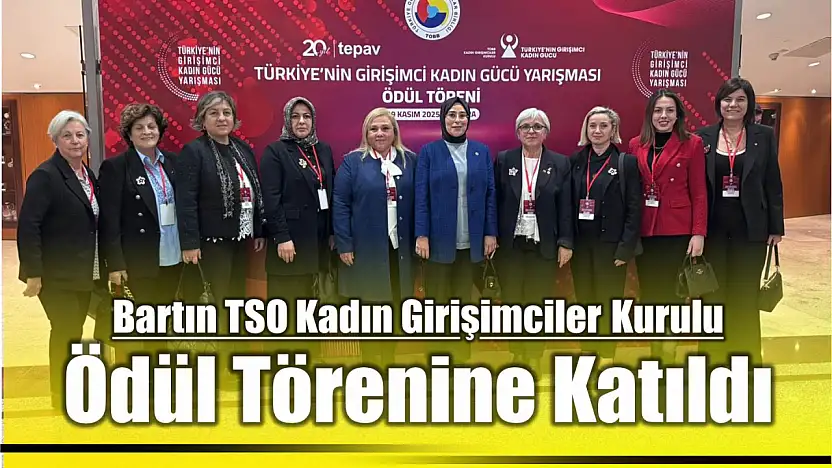 Kadın Girişimciler Ankara'da Ödül Törenine katıldı