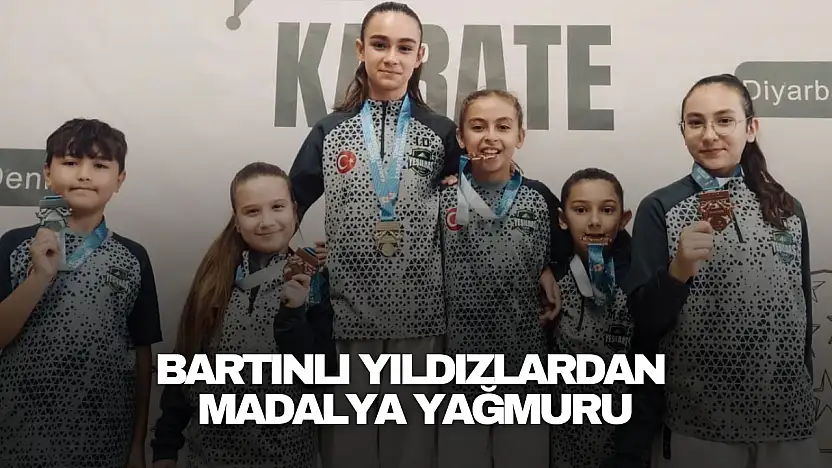 Karate Liginde Madalya Yağmuru