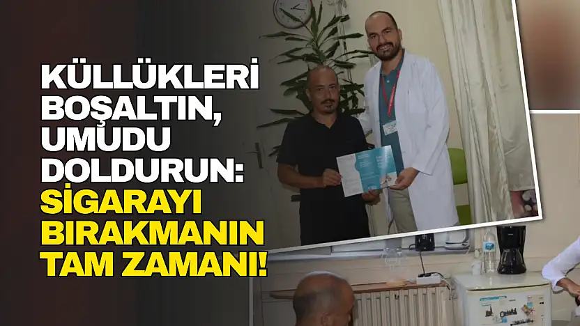 Küllükleri Boşaltın, Umudu Doldurun: Sigarayı Bırakmanın Tam Zamanı!