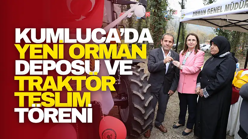 Kumluca'da Ormancılığa Yeni Nefes