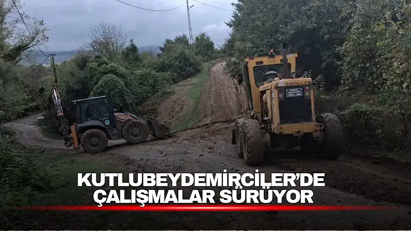 Kutlubeydemirciler Mahallesi'nde Altyapı ve Üstyapı Çalışması