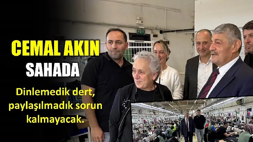 MHP MYK Üyesi Akın'dan OSB'de ziyaretler