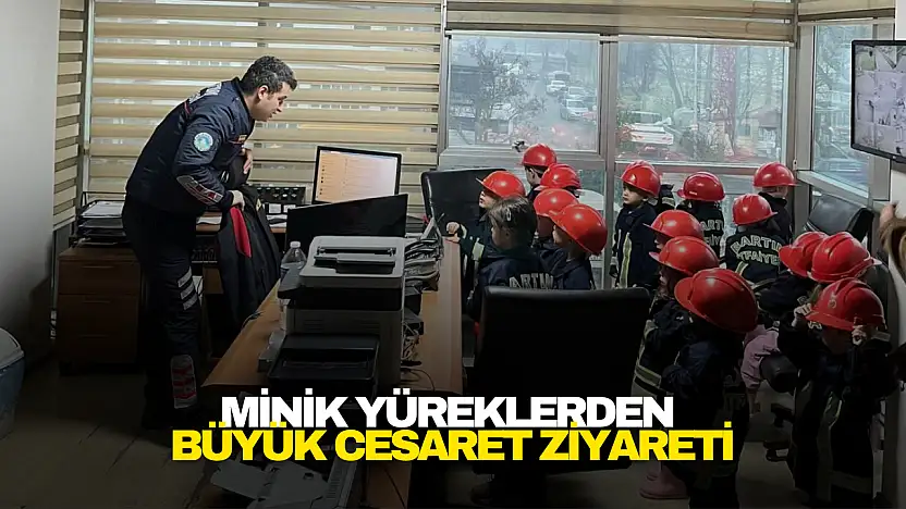 Minik Yüreklerden Büyük Cesaret Ziyareti