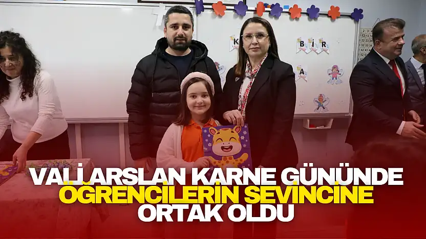 Öğrencilerin Sevincine Ortak Oldu