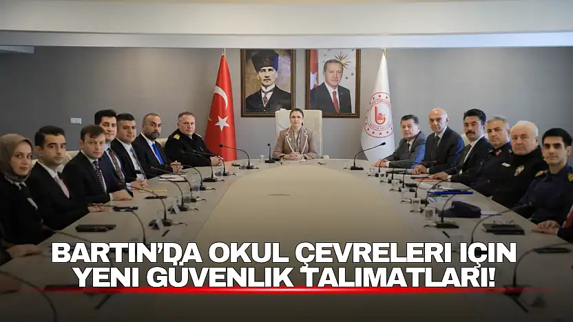 Okul çevreleri için yeni güvenlik talimatları!