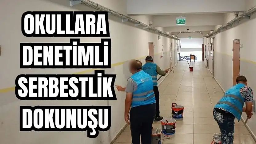 Okullar eğitime hazırlandı