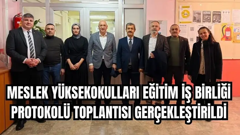 Ortak çalışmalar değerlendirildi