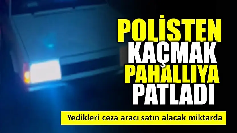 Polis pes etmedi şüpheliler yakalandı