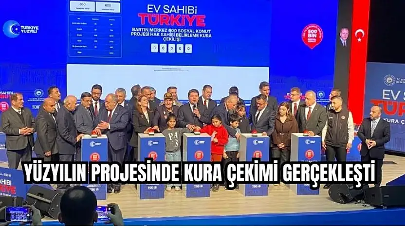 TOKİ'de hak sahipleri belli oldu