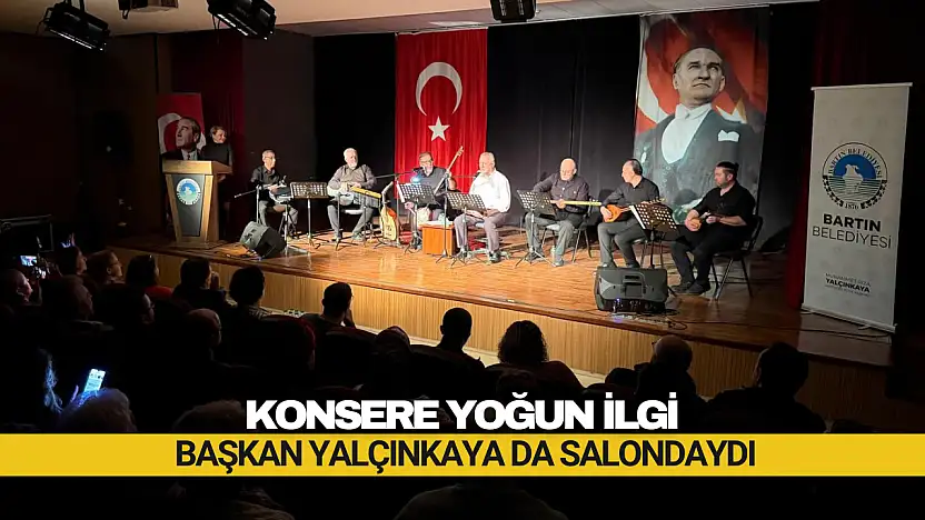 Türk Halk Müziği Konserine Yoğun İlgi