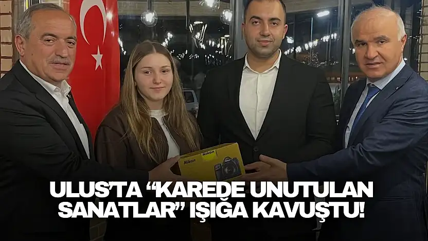 Ulus'ta 'Karede Unutulan Sanatlar' Işığa Kavuştu!