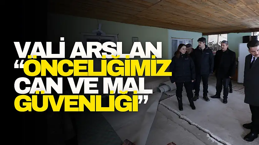 Vali Arslan Karla Mücadeleyi Sahada İnceledi