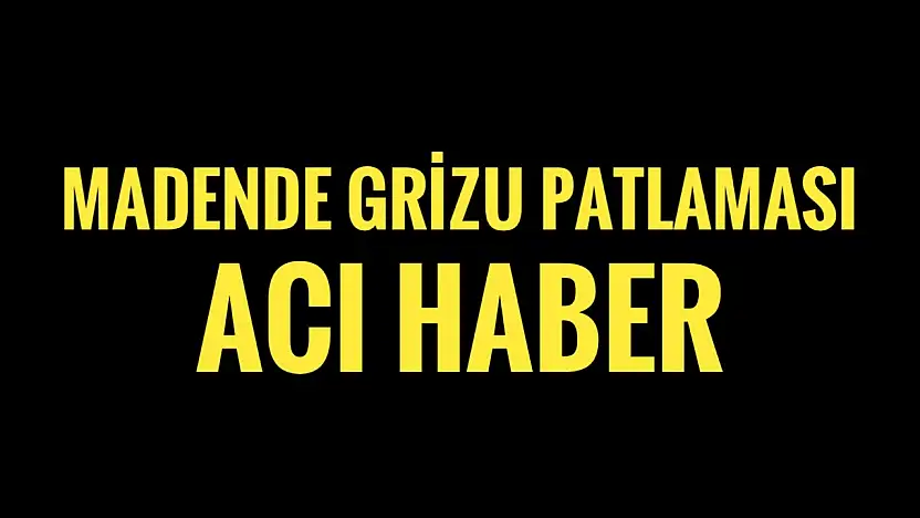 Zonguldak'ta acı olay