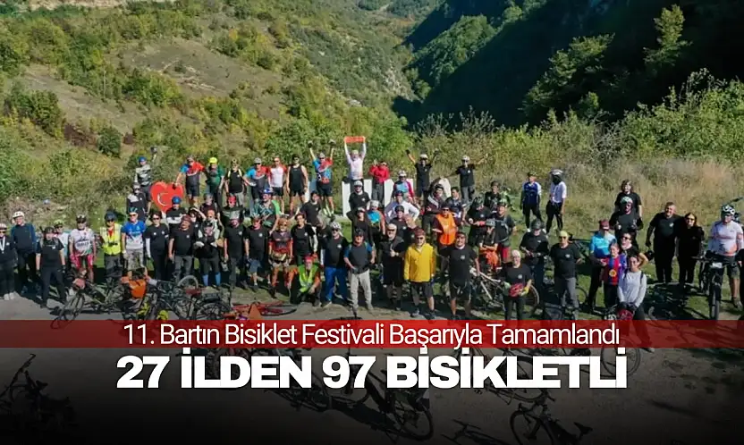 27 İlden 97 Bisikletli Ulus'ta Buluştu