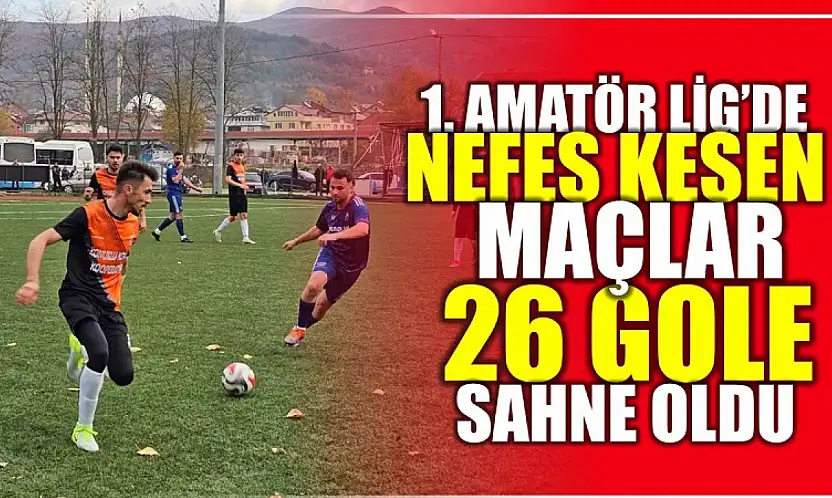 6 maçta 26 gol atıldı