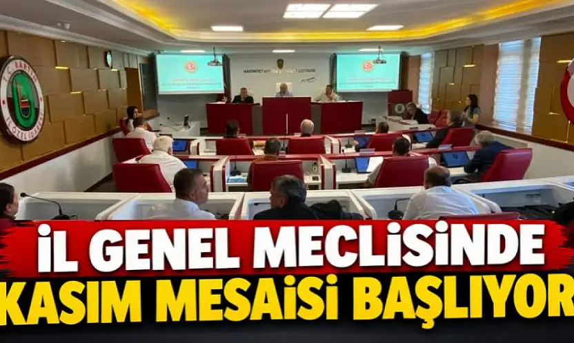 8 madde görüşülecek