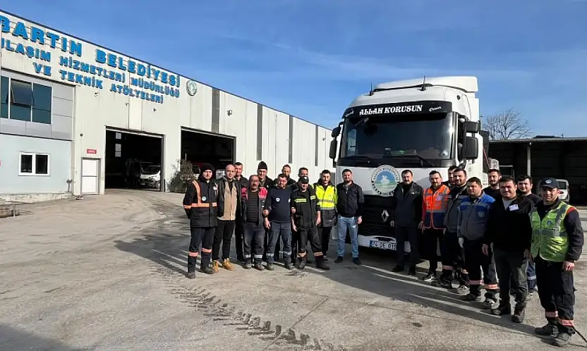 Bartın'dan Adıyaman'a Gönül Köprüsü