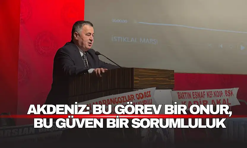 Akdeniz'den Birlik ve Teşekkür Mesajı