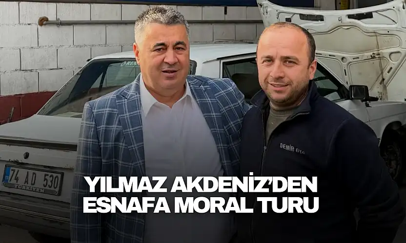 Akdeniz'den Esnafa Moral Turu
