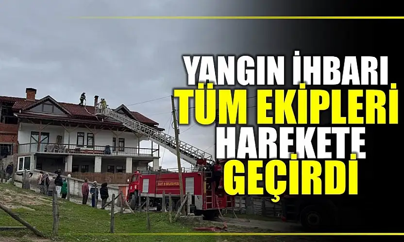 Alevlere hızlı müdahale