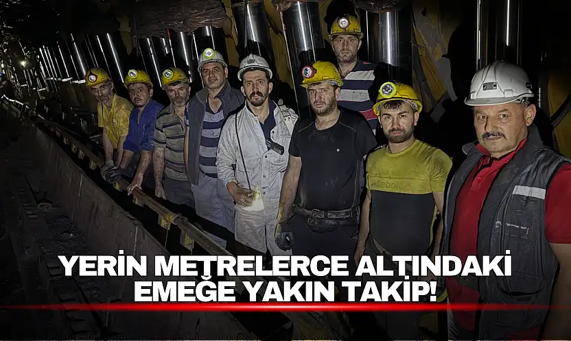 Amasra'da Madencinin Yanına İndiler