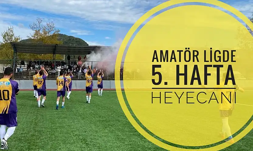 Amatör Lig'de bugün 6 karşılaşma oynanacak