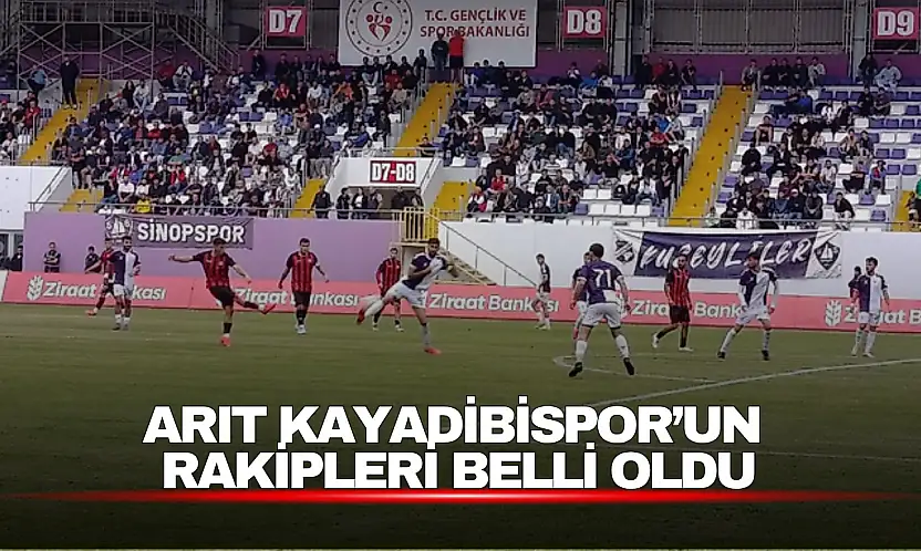 Arıt Kayadibispor'un PGL Grubu Belli Oldu