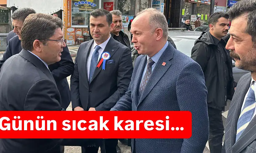 CHP heyetinden Bakan Tunç'a karşılama