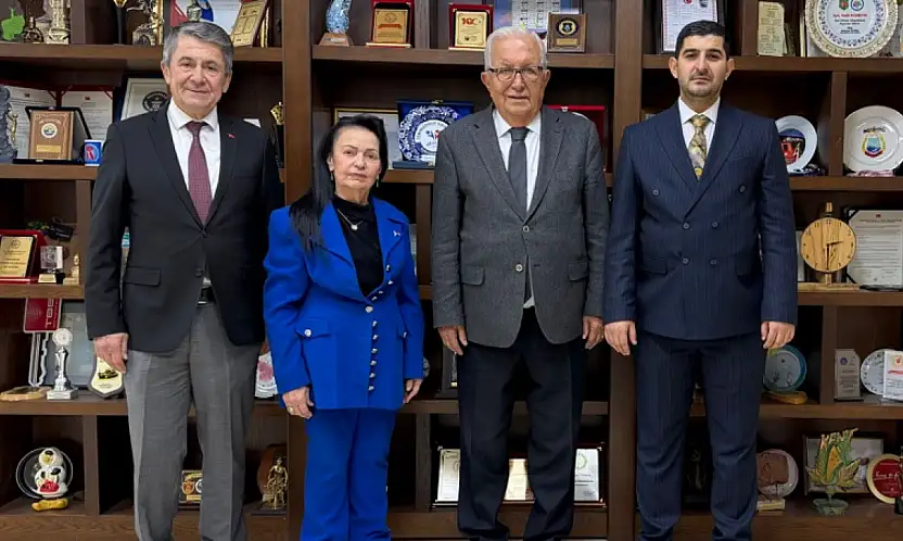 BAKZİFED'den Başkan Posbıyık'a Ziyaret