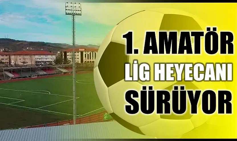 Bartın 1'inci Amatör Lig'de haftanın maçları