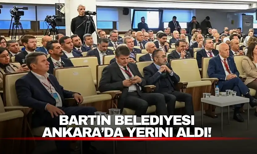 Bartın Belediyesi TBB Meclis Toplantısı'nda
