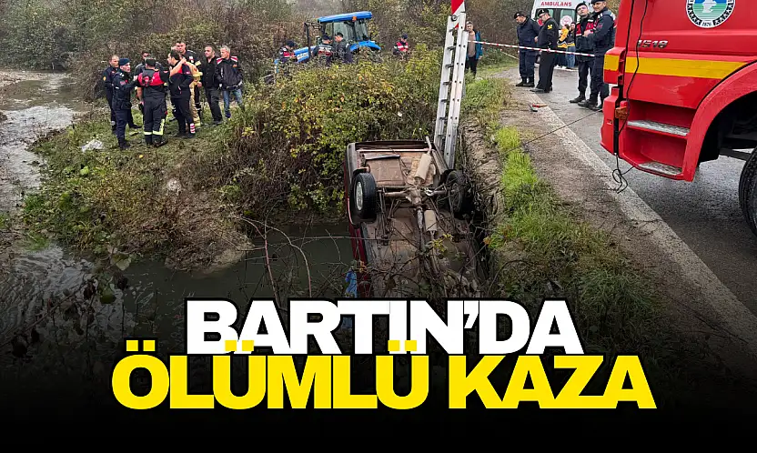 Bartın Çamaltı'nda Ölümlü Kaza