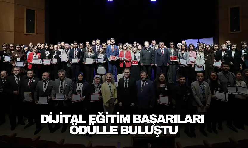 Bartın'da Dijital Eğitim Başarıları Ödülle Buluştu