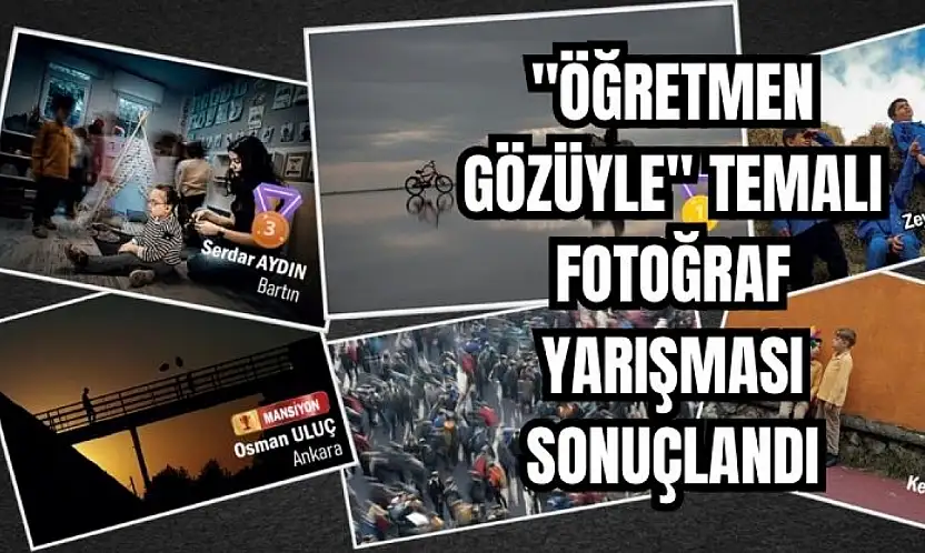 Bartın'da görevli öğretmene 3'üncülük ödülü