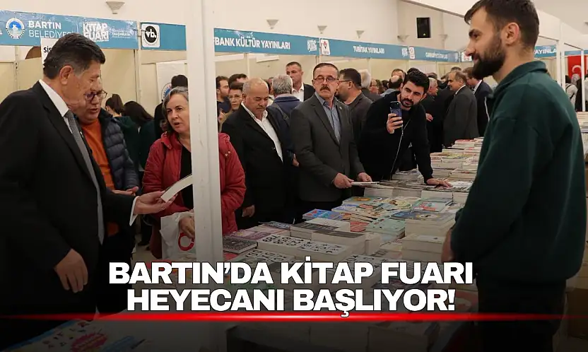 Bartın'da Kitap Fuarı Heyecanı Başlıyor!