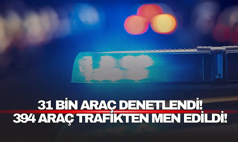 Bartın'da Ocak Ayında 31 Bin Araç Denetlendi