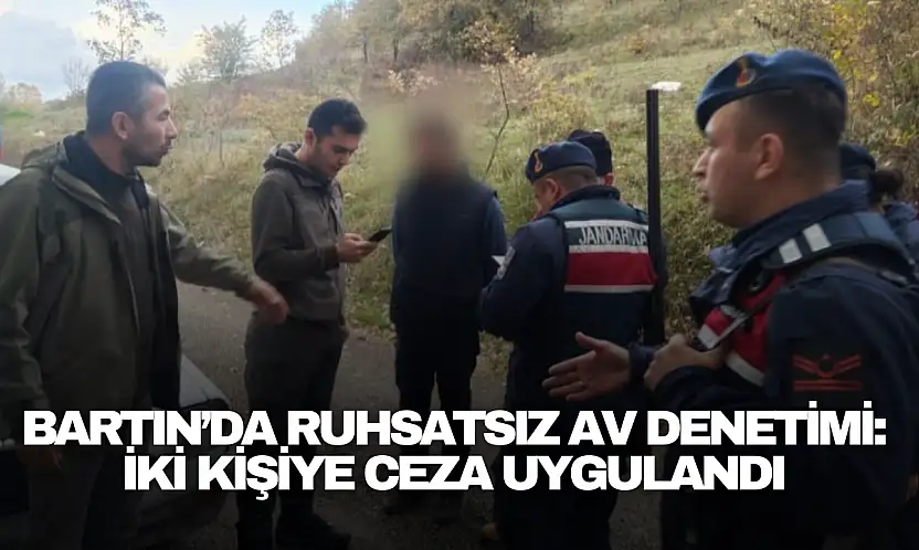Bartın'da Ruhsatsız Av Denetimi: İki Kişiye Ceza Uygulandı