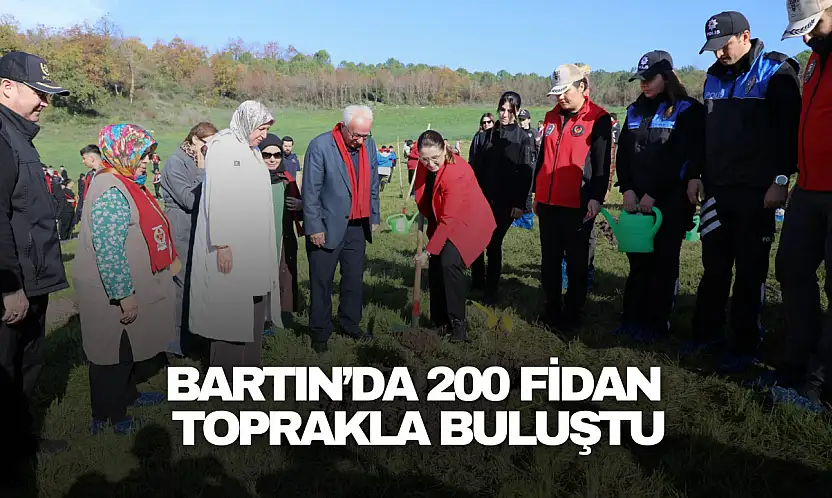 Bartın'da Şehitler İçin Kök Salan Vefa