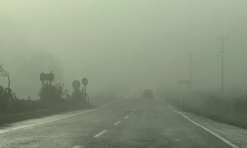 Bartın'da sis etkili oldu