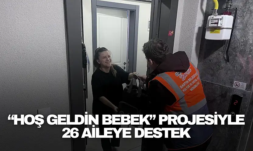 Bartın'da Yeni Doğanlara Sıcak Karşılama